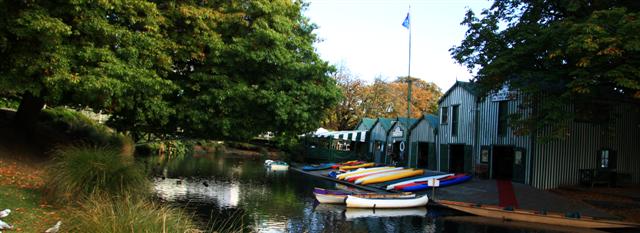 Boat Shed On The Avon