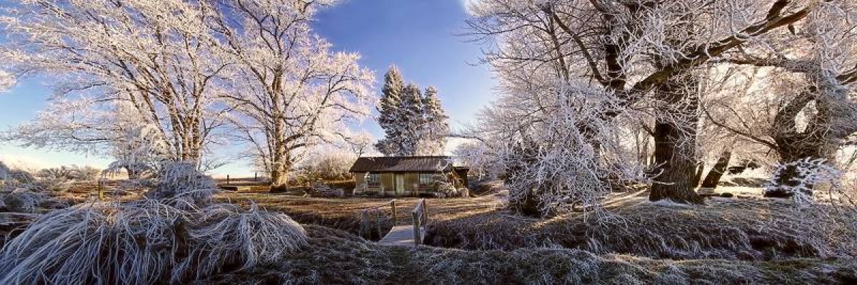 Hoar frost cottage